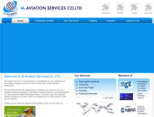 Tablet Screenshot of m-aviationservices-sd.com